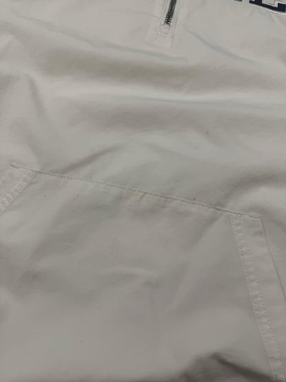 Nike Quarter Zip – Weiß-Rot – Größe S