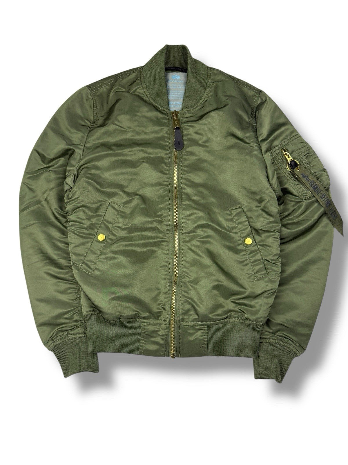 Alpha Industries Bomber Jacket – Grün – Damen M – Neu