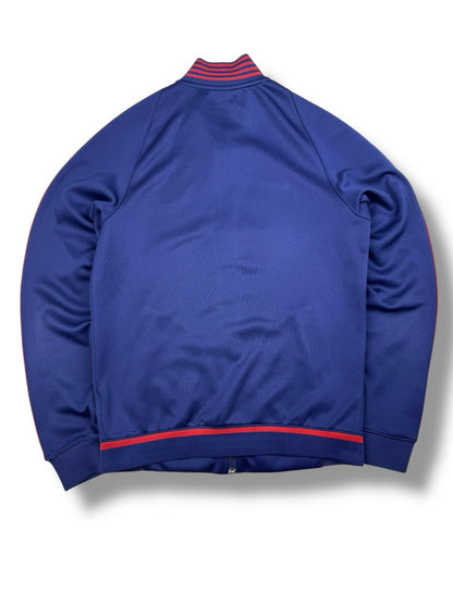 Nike FC Barcelona Track Jacket – Marineblau mit Roten Streifen – Herren L