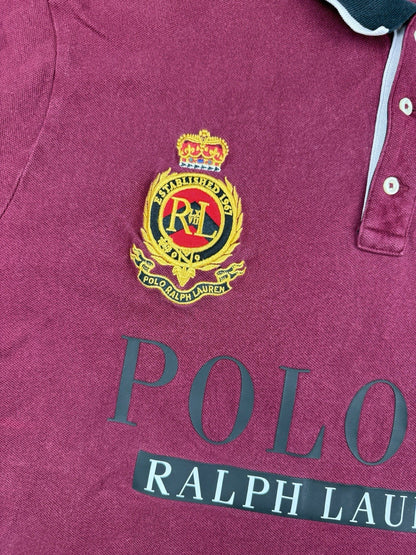 Polo Ralph Lauren – Big Pony Polo Shirt – Weinrot – Größe XL
