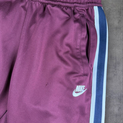 Nike Tracksuit – Weinrot – Herren – Größe S – Vintage Trainingsanzug mit Zipper