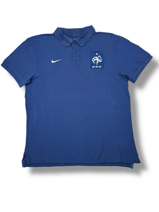 Nike Polo – Frankreich – Blau – Größe M