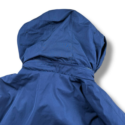 Ralph Lauren Collegejacke mit versteckbarer Kapuze – Navy, XL