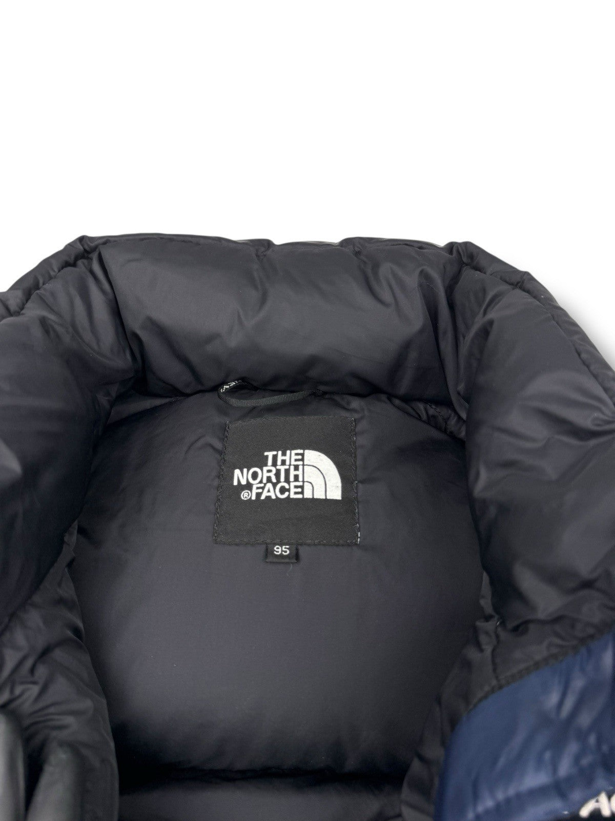 The North Face Puffer Jacket – Marineblau/Schwarz – Herren M 700 Full
