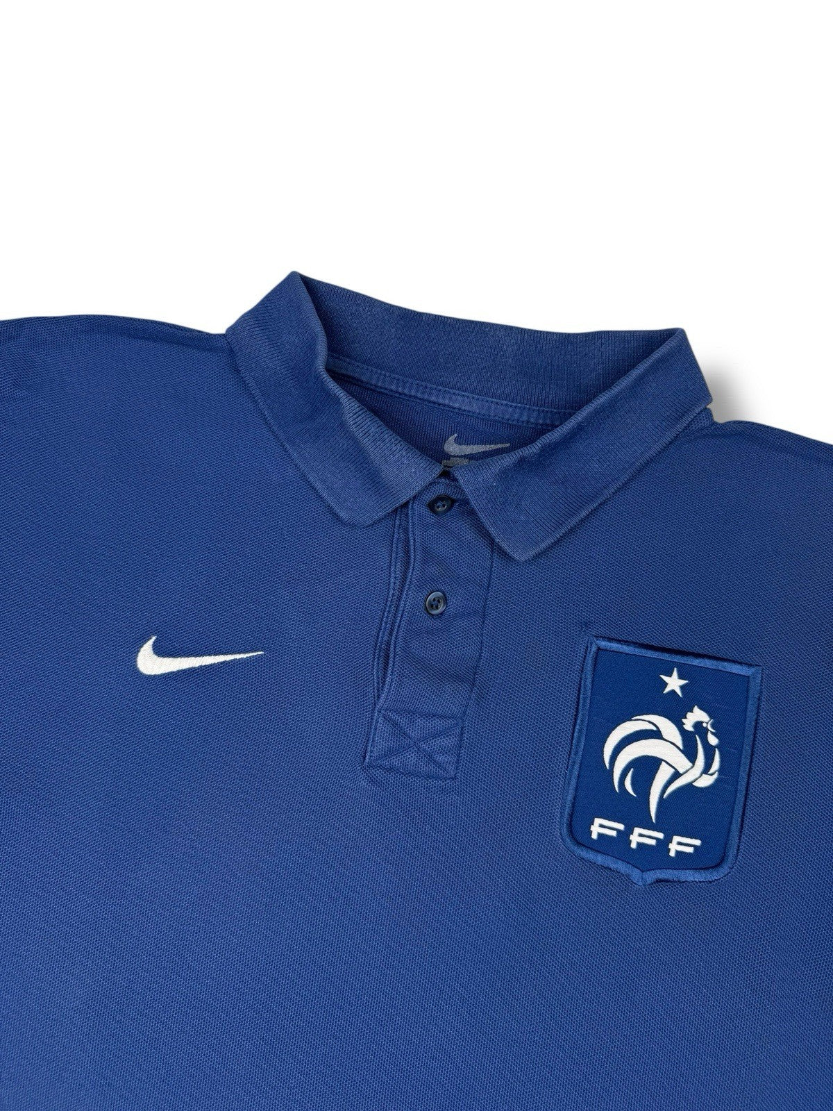 Nike Polo – Frankreich – Blau – Größe M