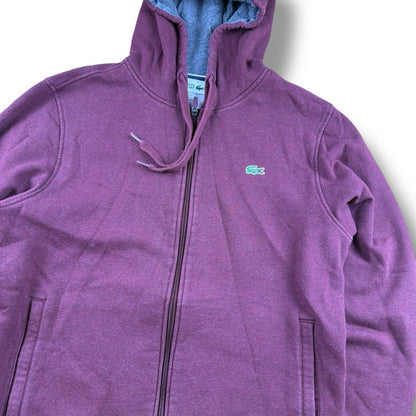 Lacoste Zip-Hoodie – Rot – FR 4 / US M