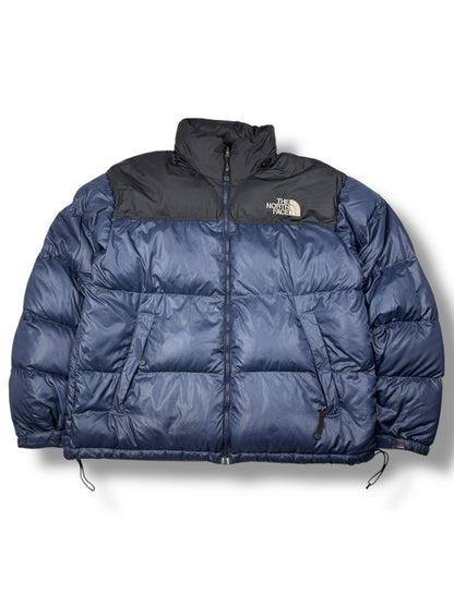 The North Face Puffer Jacket – Marineblau – Größe L  700 Fill