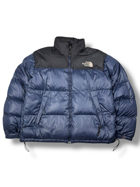 The North Face Puffer Jacket – Marineblau – Größe L  700 Fill