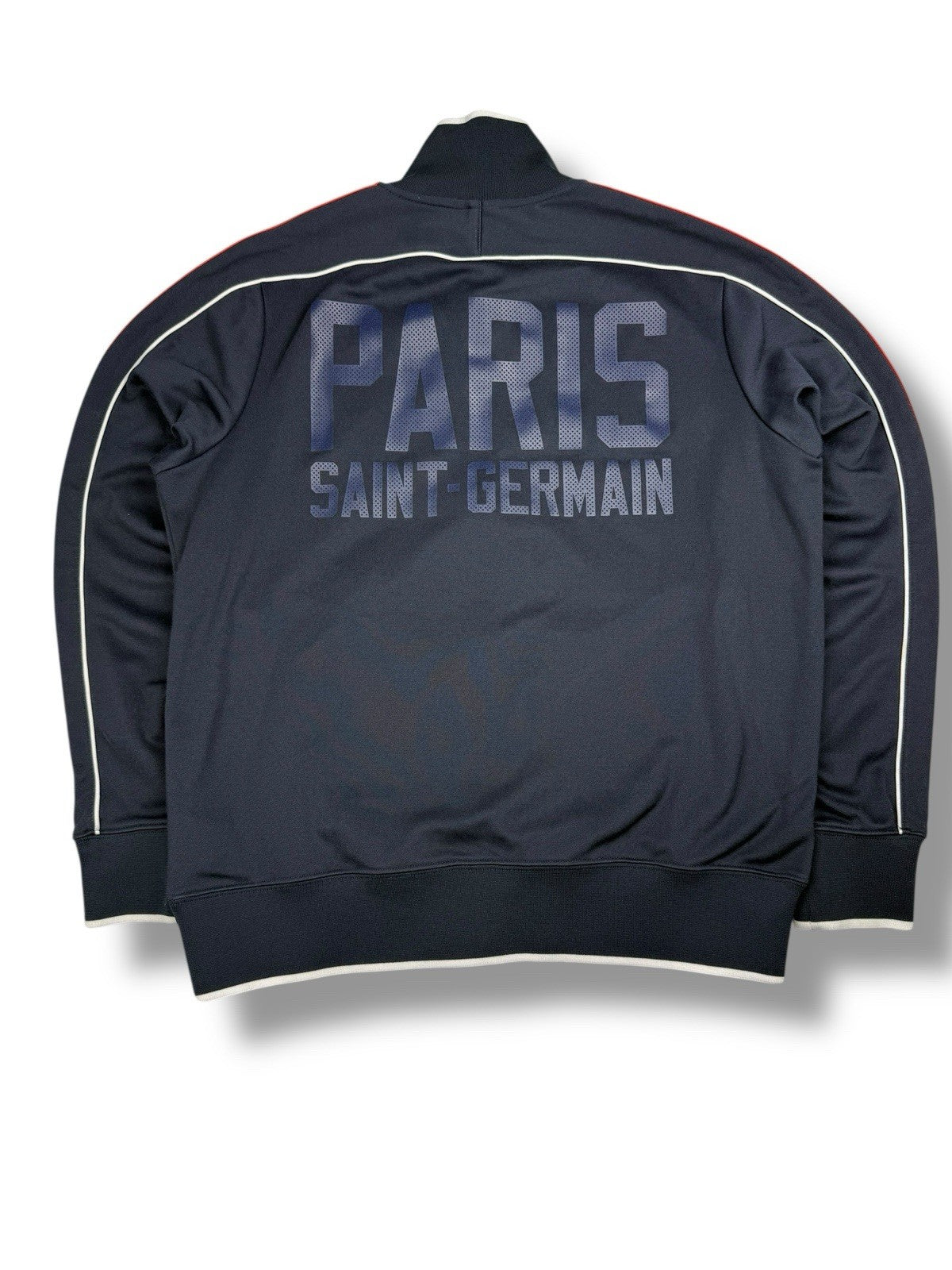 Nike Paris Saint-Germain Track Jacket – Dunkelblau/Rot – Größe L – Vintage Nike