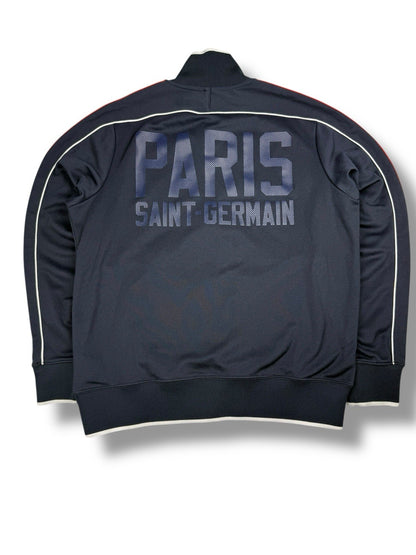Nike Paris Saint-Germain Track Jacket – Dunkelblau/Rot – Größe L – Vintage Nike