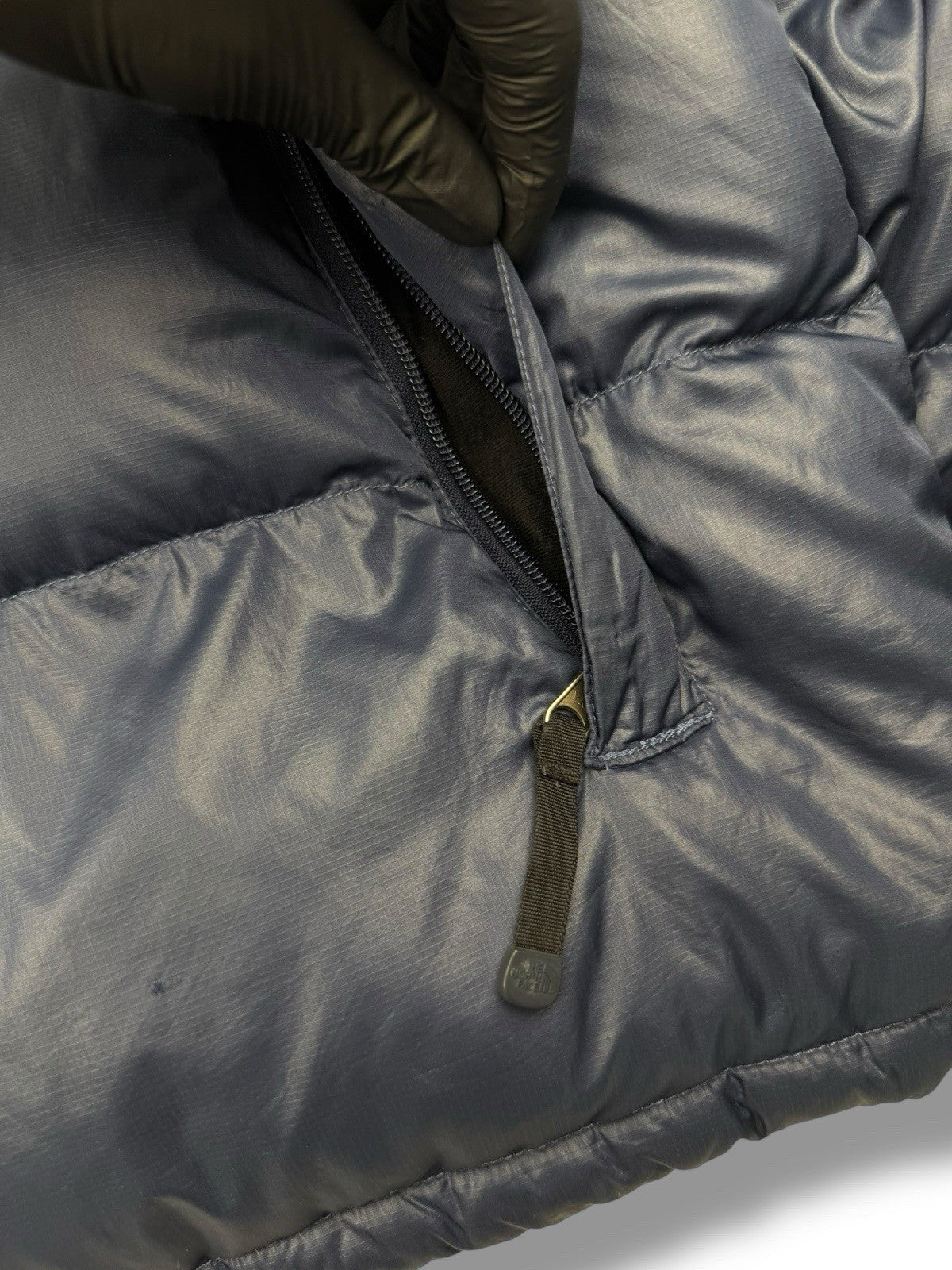 The North Face Puffer Jacket – Marineblau – Größe L  700 Fill