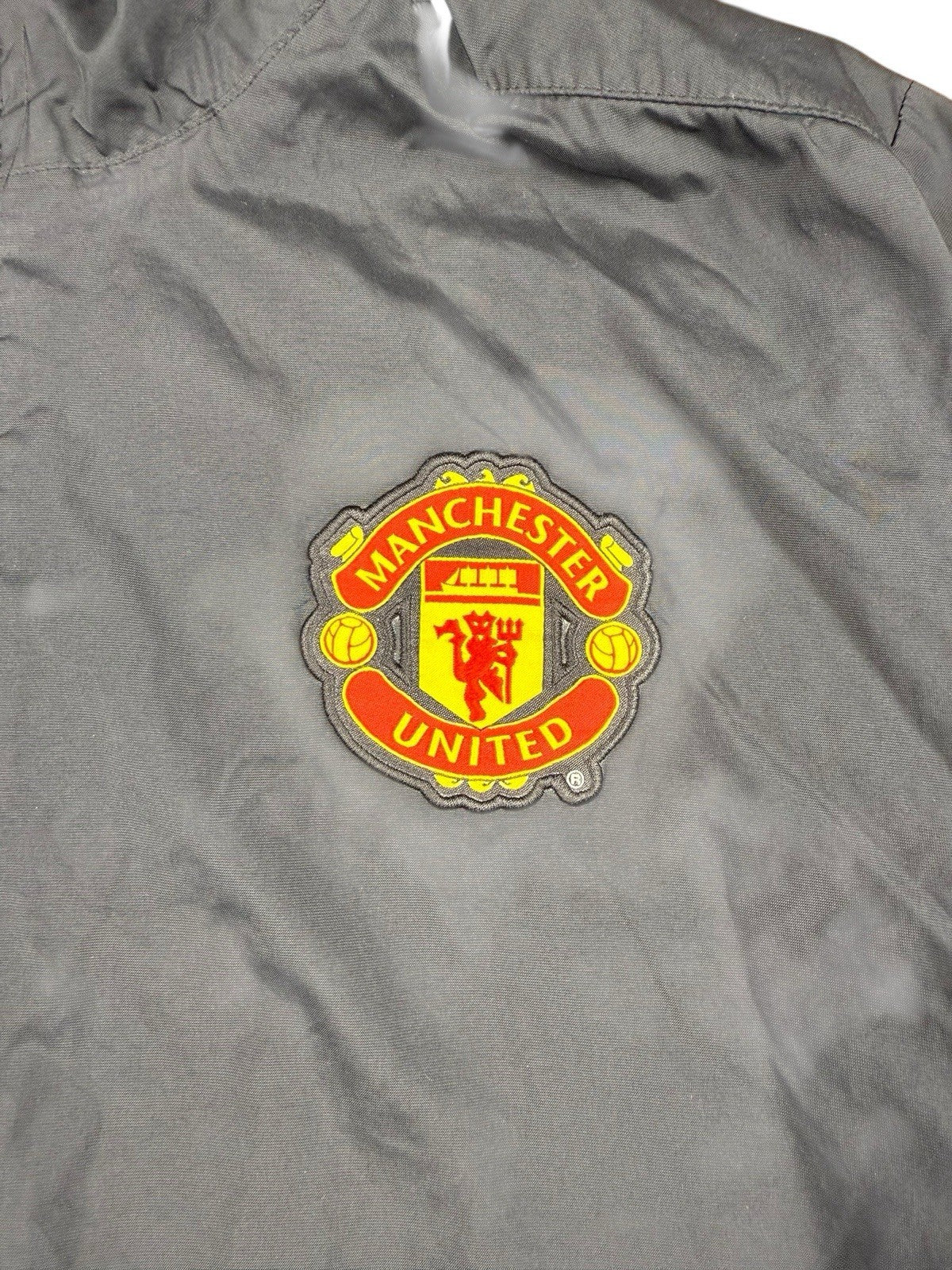 Nike Manchester United Track Jacket – Schwarz/Blau – Herren L