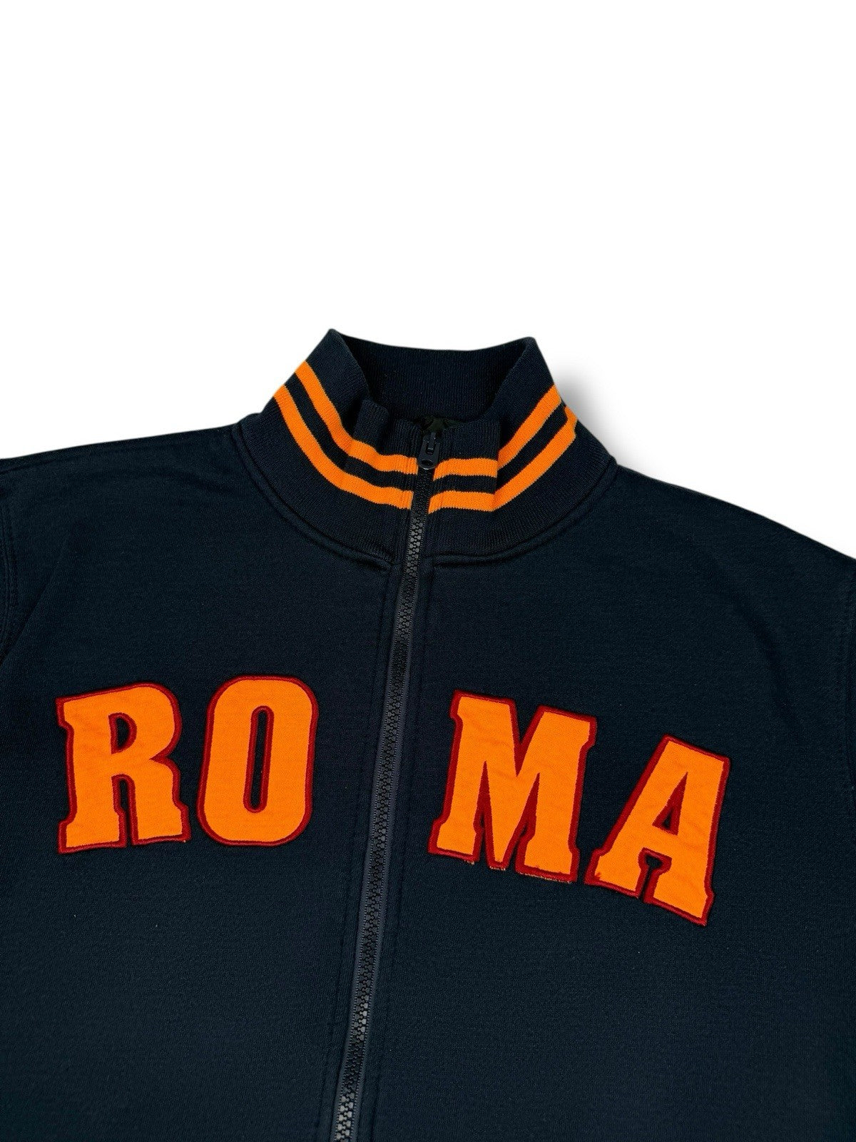 AS Roma Sweater – Schwarz / Orange – Größe S