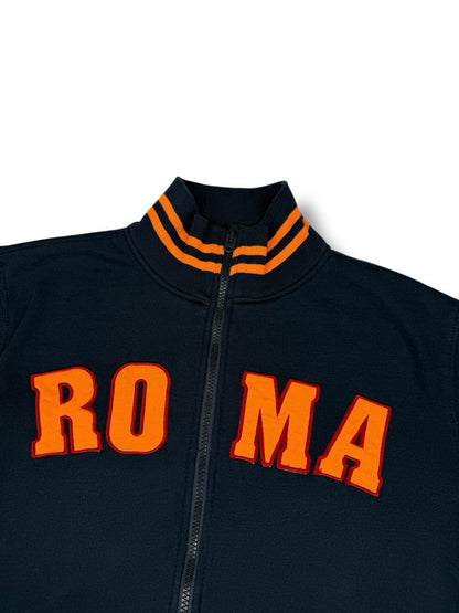 AS Roma Sweater – Schwarz / Orange – Größe S