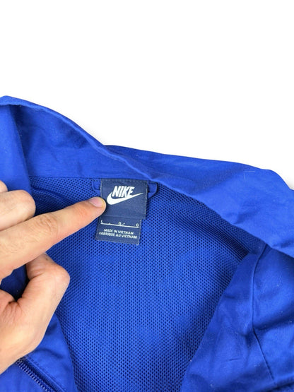 Nike Vintage Track Jacket – Blau / Dunkelblau – Herren L