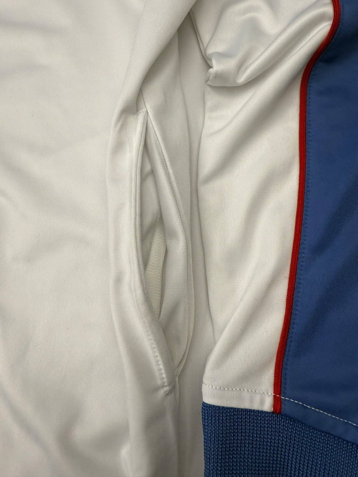 Kappa Tracksuit – Weiß-Blau – Größe M