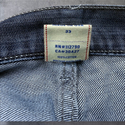 True Religion Jeans – Blau – Herren W33 – Baggy Fit & Signature Look