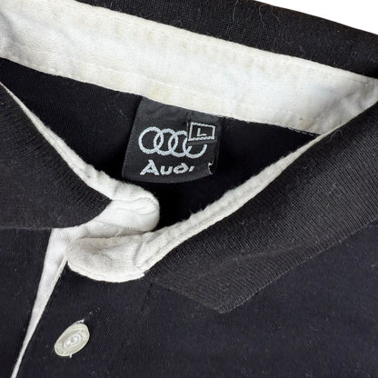 Audi Sport Polo-Shirt – Schwarz – Herren M