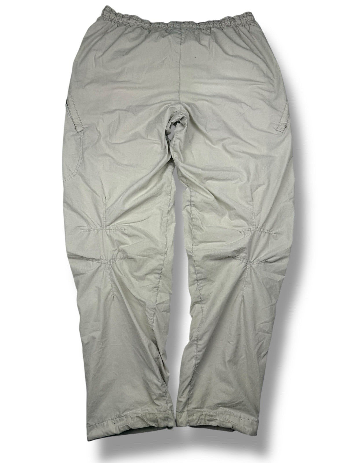 Nike Track Pants – Creme/Weiß – Vintage – Größe L