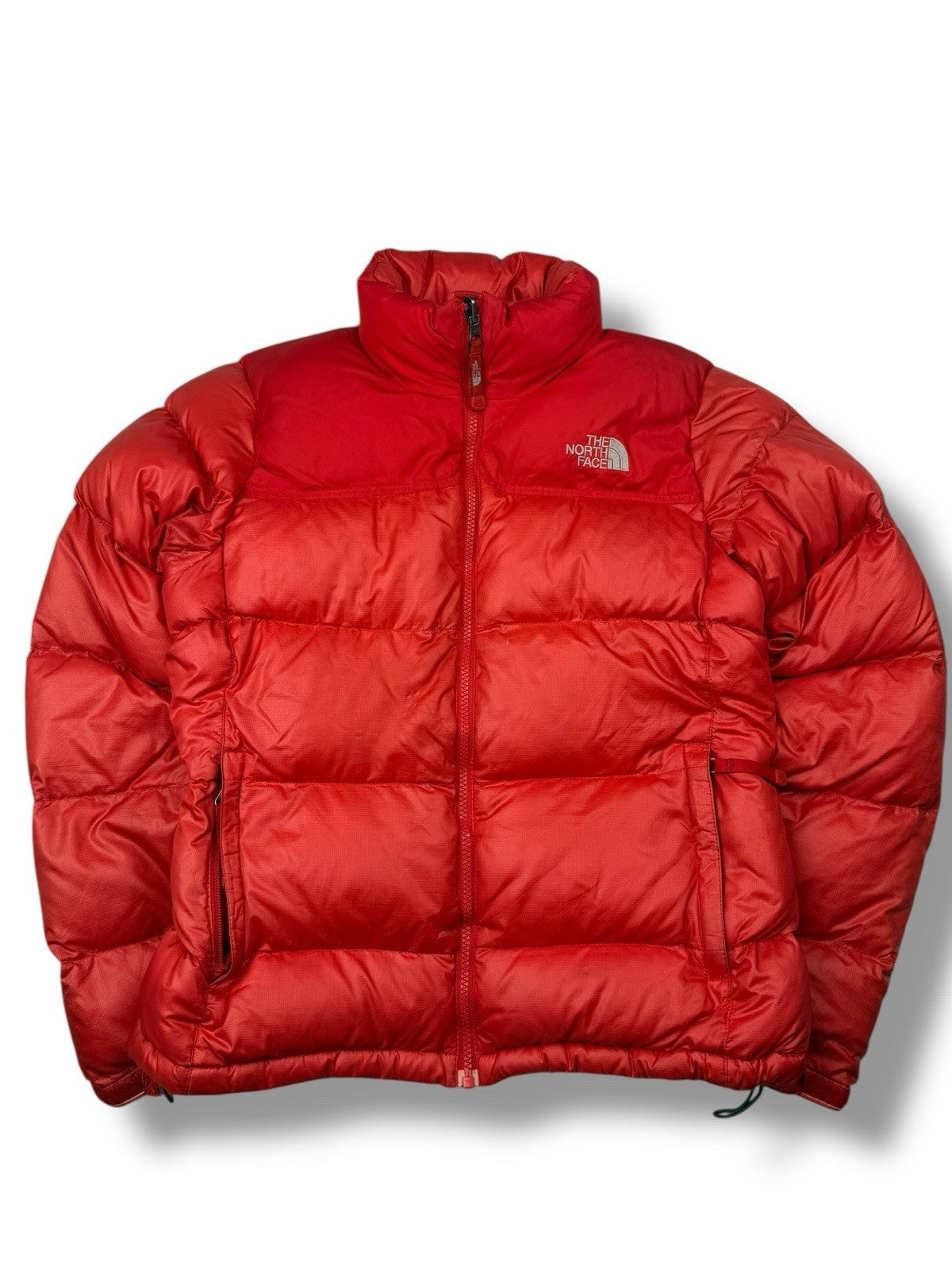 The North Face Puffer Jacket – Rot – Größe S (Label 85) – 700 Fill
