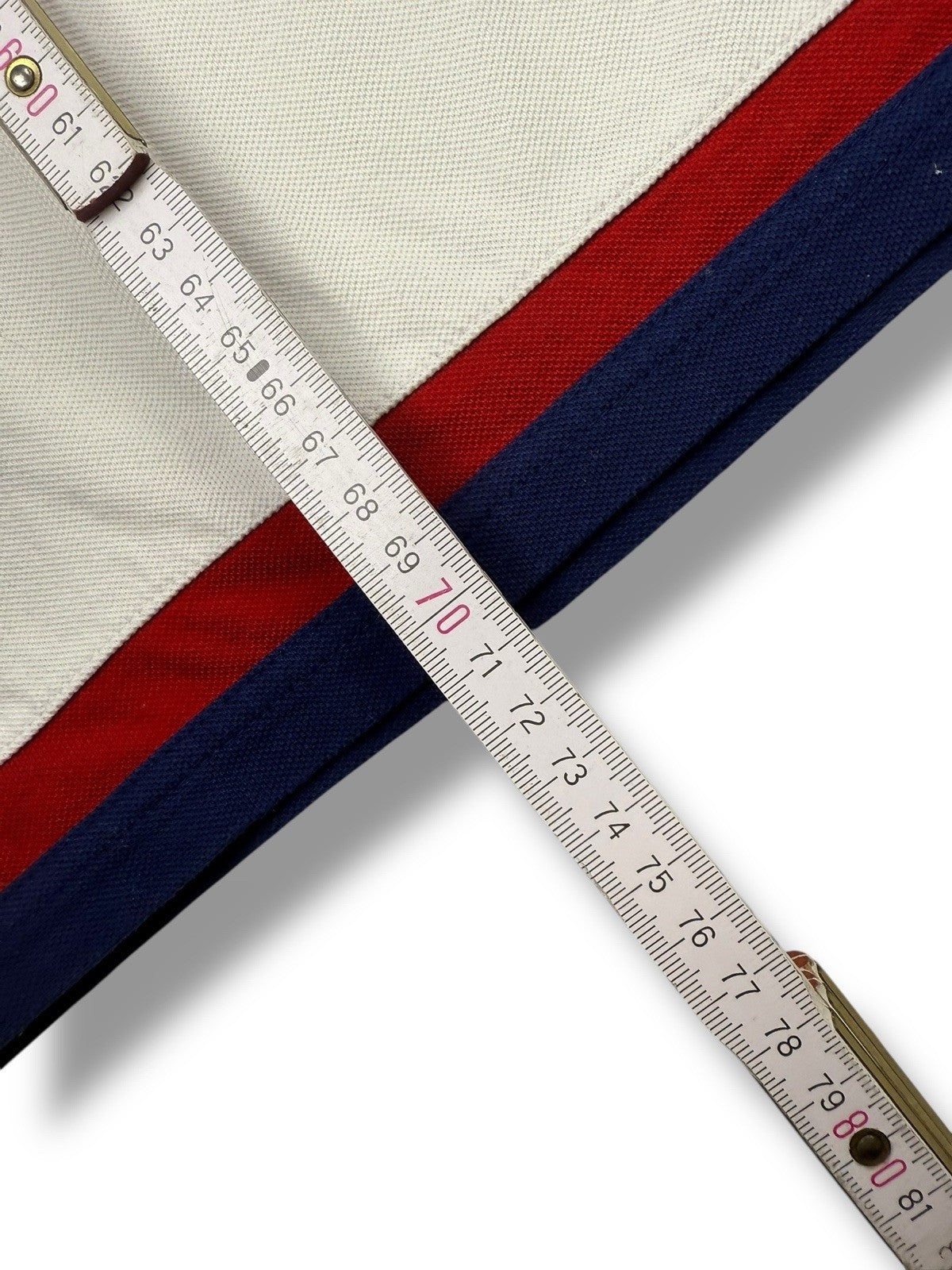 Frankreich Adidas Polo – Blau-Weiß – Größe M