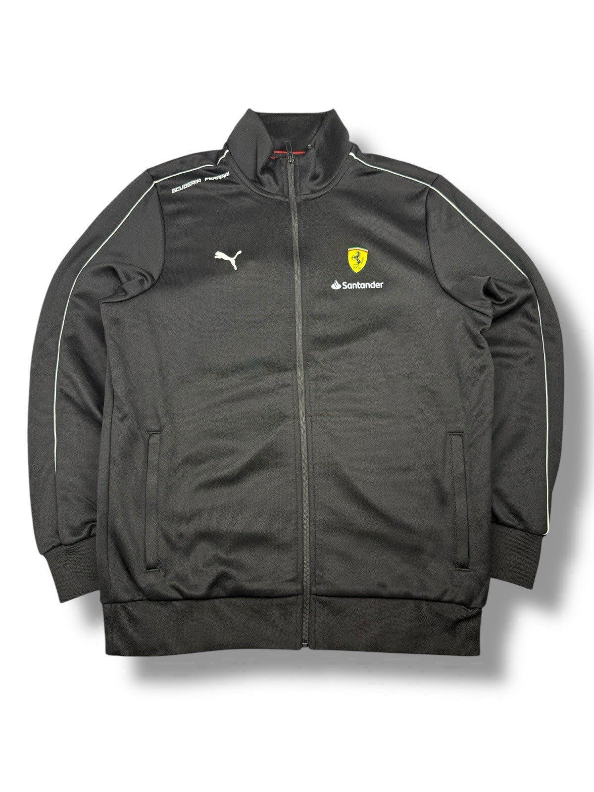 Puma Scuderia Ferrari Jacket – Schwarz – Größe L – Neu mit Etikett