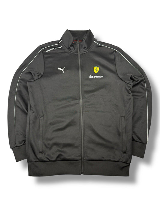 Puma Scuderia Ferrari Jacket – Schwarz – Größe L – Neu mit Etikett