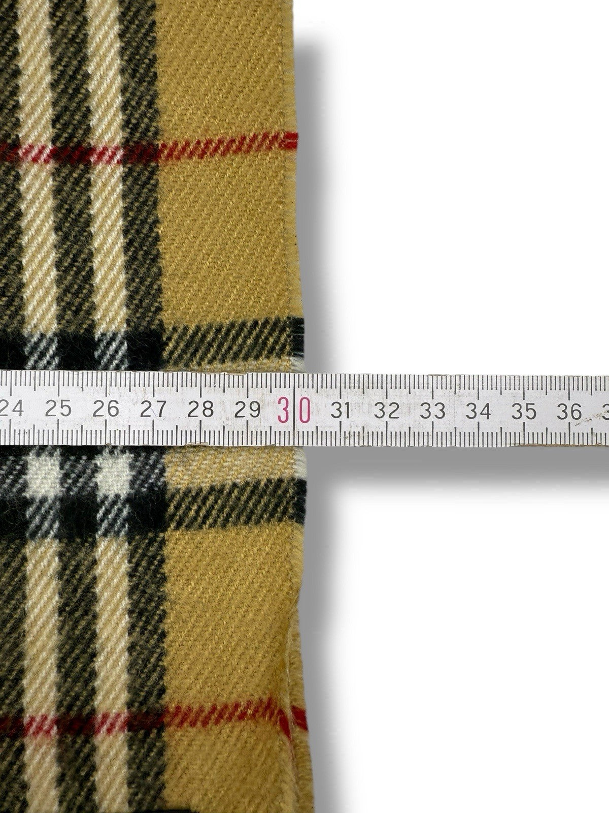 Burberry Schal – Beige – Classic Check – 100 % Lammwolle