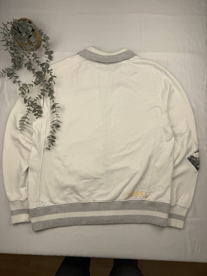 La Martina – Polo Heritage Jacke – Weiß – Größe L (etik 2XL)