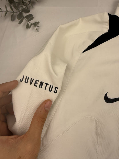 Nike – Juventus Turin Vintage Jacke – Weiß/Schwarz – Größe M