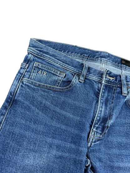 Armani Exchange Jeans – Blau – Größe W31 – Skinny Fit