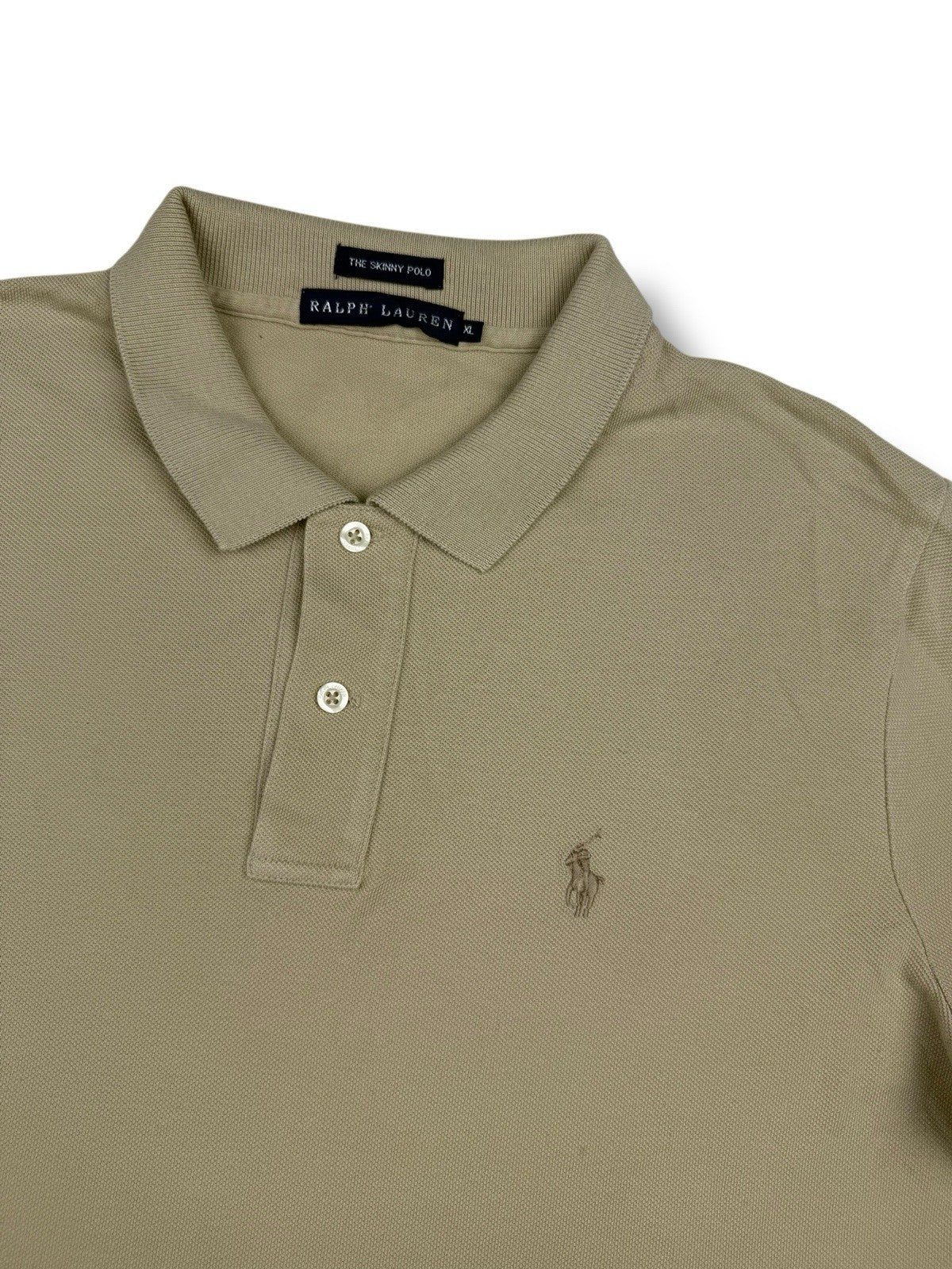 Ralph Lauren Polo Shirt – Beige – Größe M 