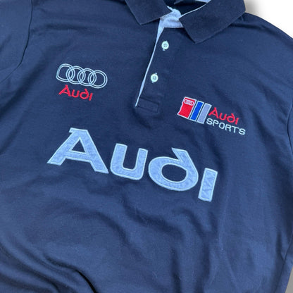 Audi Sport Polo-Shirt – Schwarz – Herren M