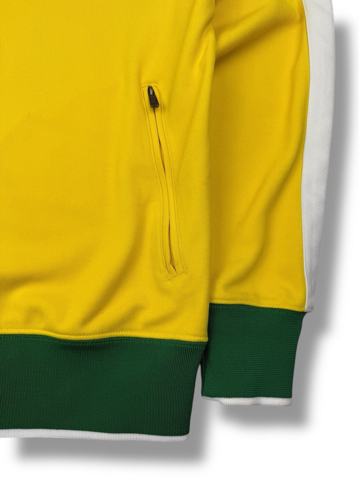 Nike Track Jacket – Brasilien – Gelb/Weiß – Größe M