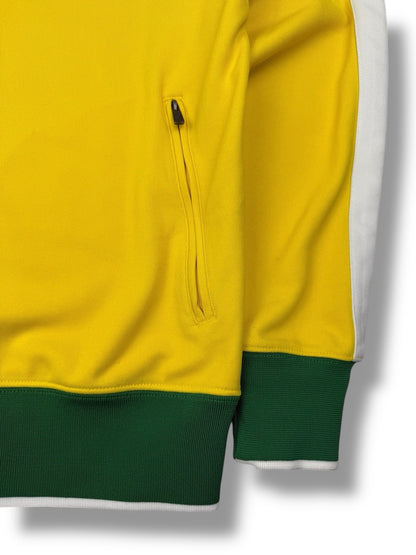 Nike Track Jacket – Brasilien – Gelb/Weiß – Größe M