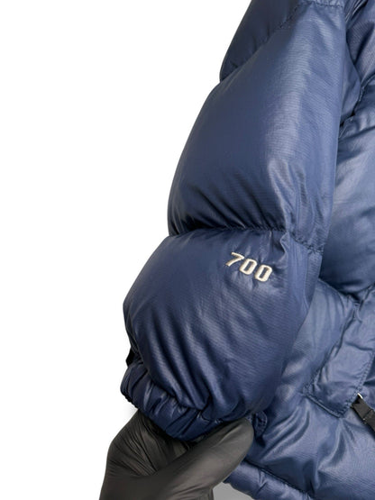 The North Face Puffer Jacket – Marineblau/Schwarz – Herren M 700 Full