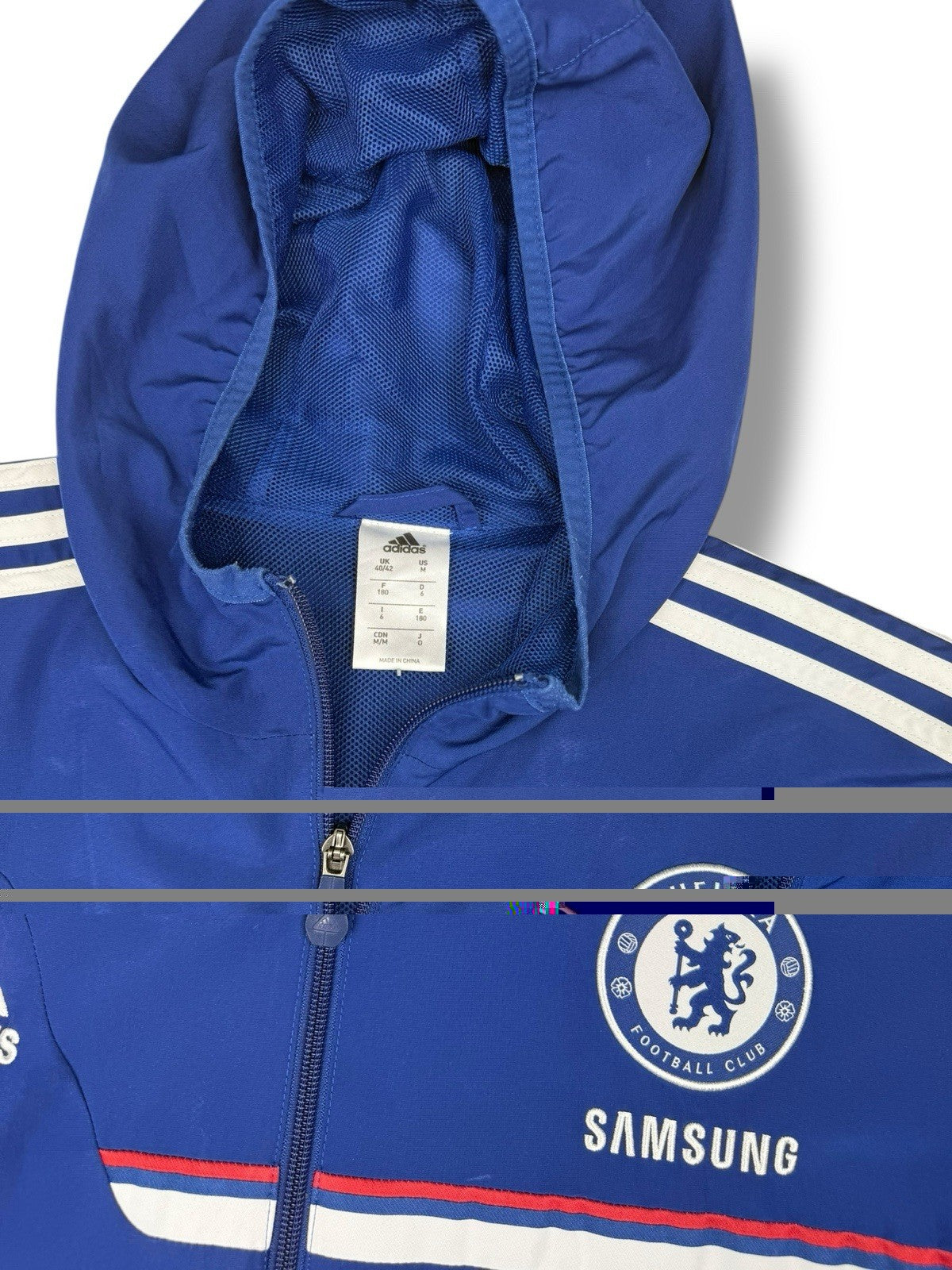 Adidas Chelsea Track Jacket – Blau – Größe M
