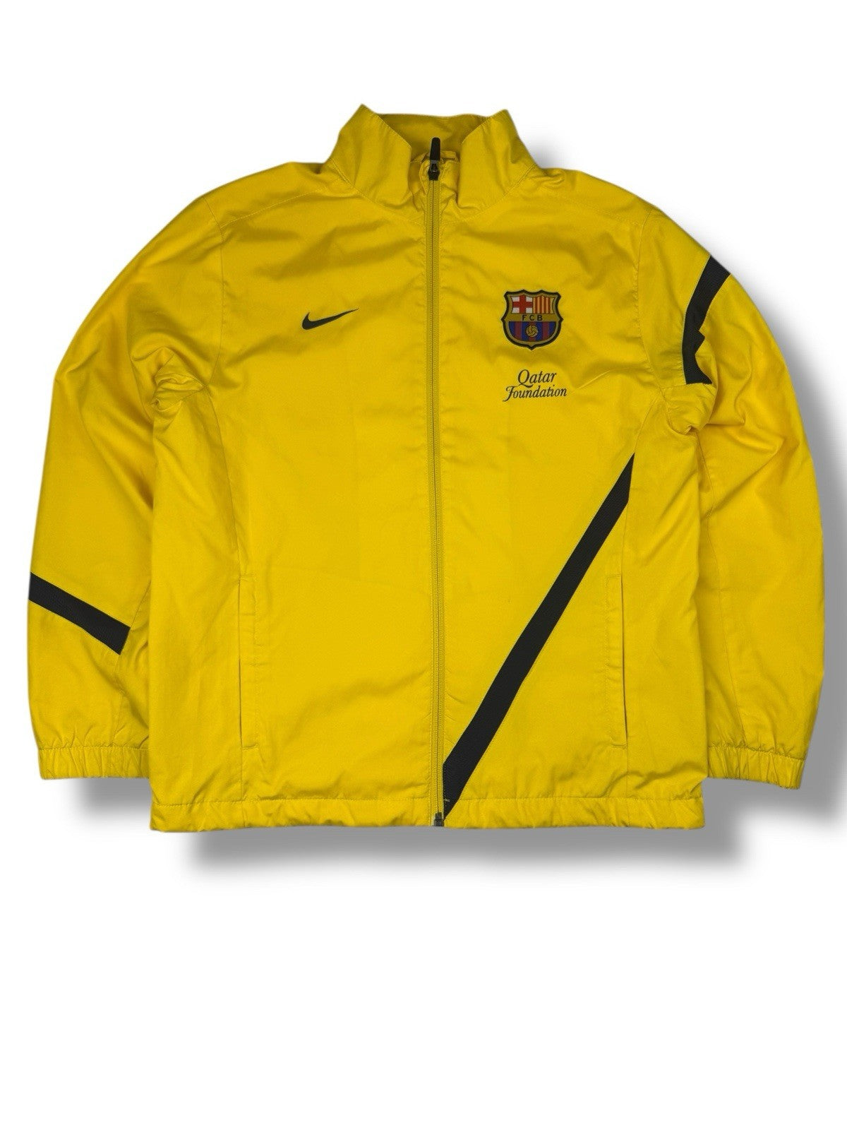 FC Barcelona Tracksuit – Gelb/Schwarz – Größe XS 
