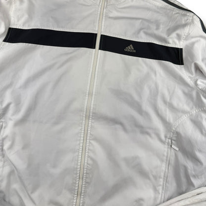 Adidas Tracksuit – Weiß – Baggy Fit – Herren XL
