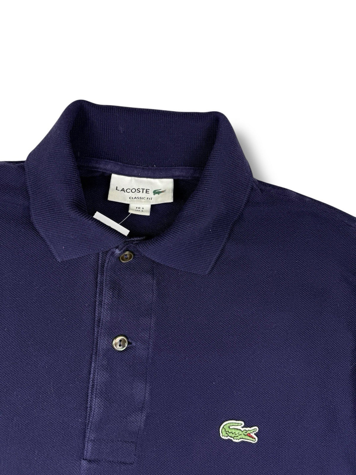 Lacoste Polo Shirt – Marineblau – Größe S 