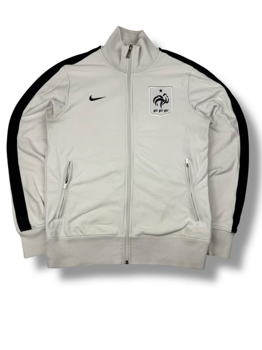 Nike Frankreich Track Jacket – Weiß – Größe M
