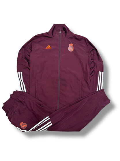 Real Madrid tracksuit L Rot