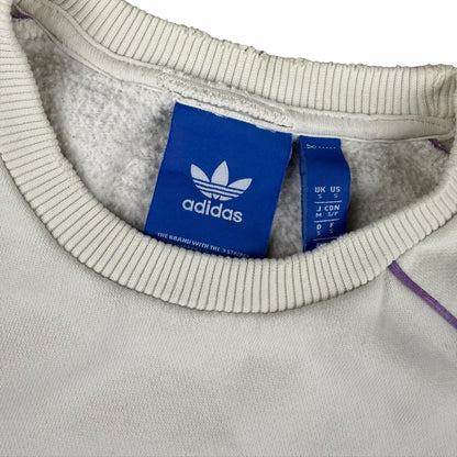 Adidas Real Madrid sweater weiß vintage S