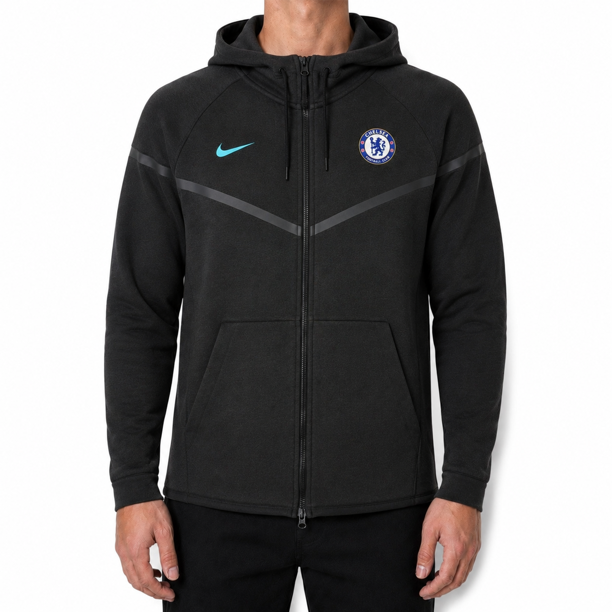 Nike Tech Fleece – Chelsea – Schwarz – Größe M